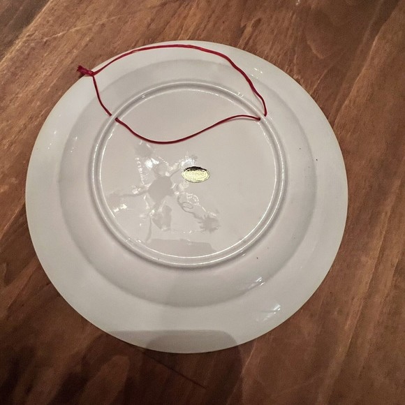 VTG Magnificient Washington Mount Rainier Collector Plate 9" Made in Japan - Picture 11 of 12